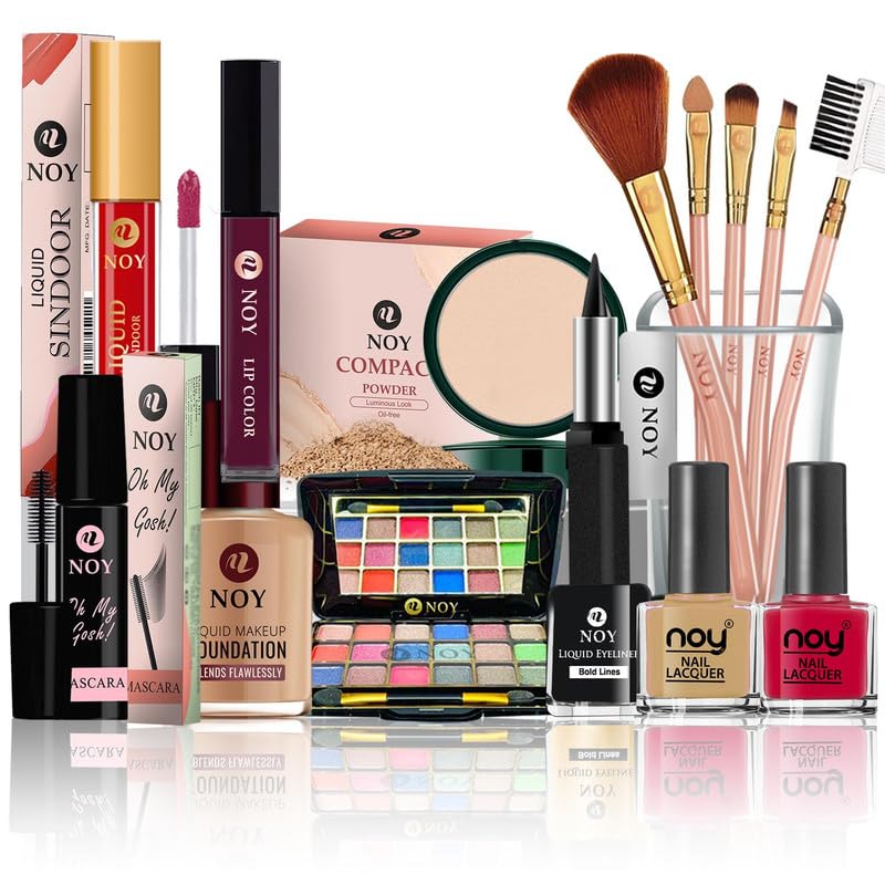 【新品・未使用品】ブリディエ メイク道具 NOY Glowing Goddess Complete Radiant Makeup Kit 15 Pcs Set Achieve